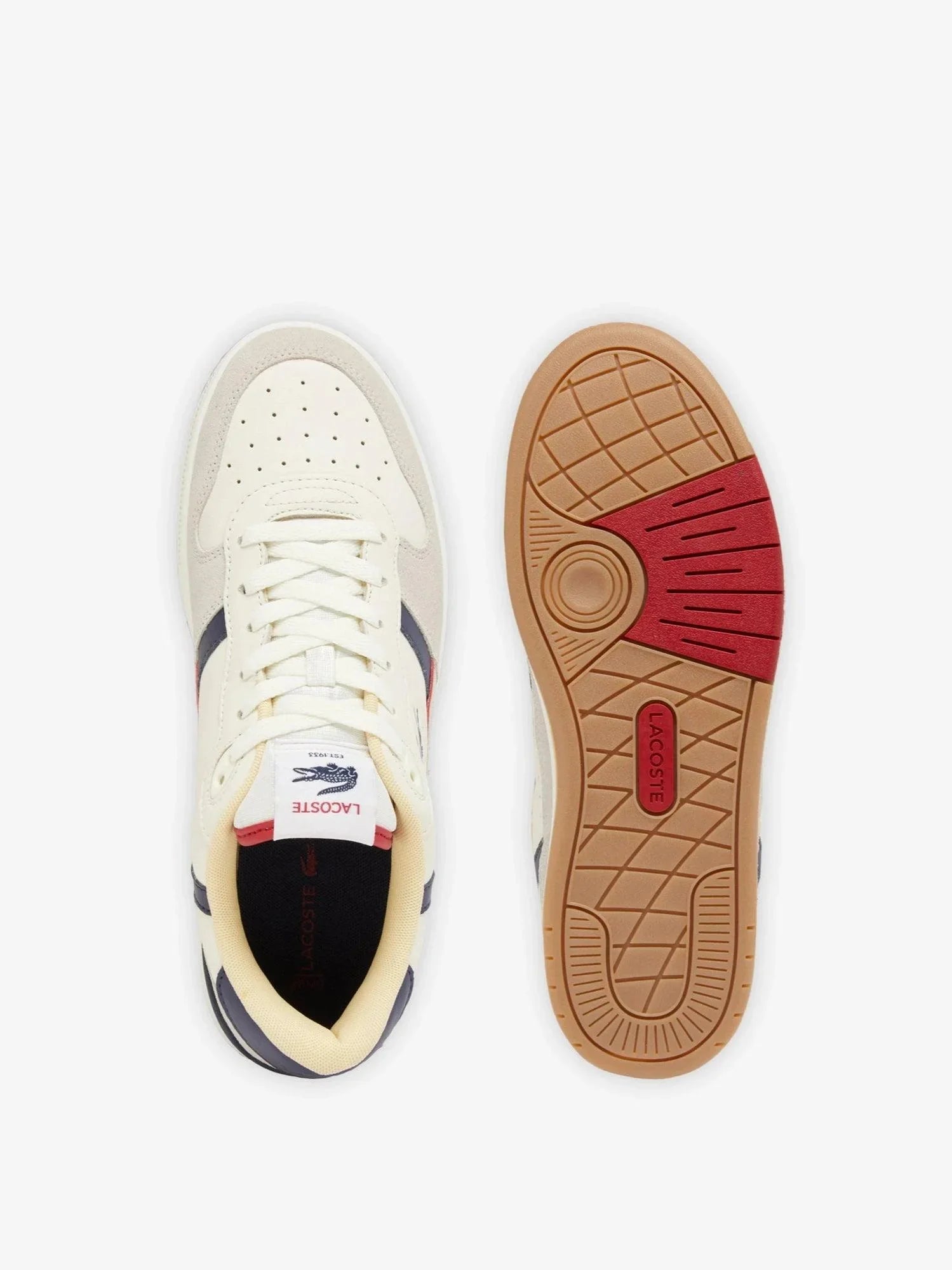 Baskets Lacoste beiges