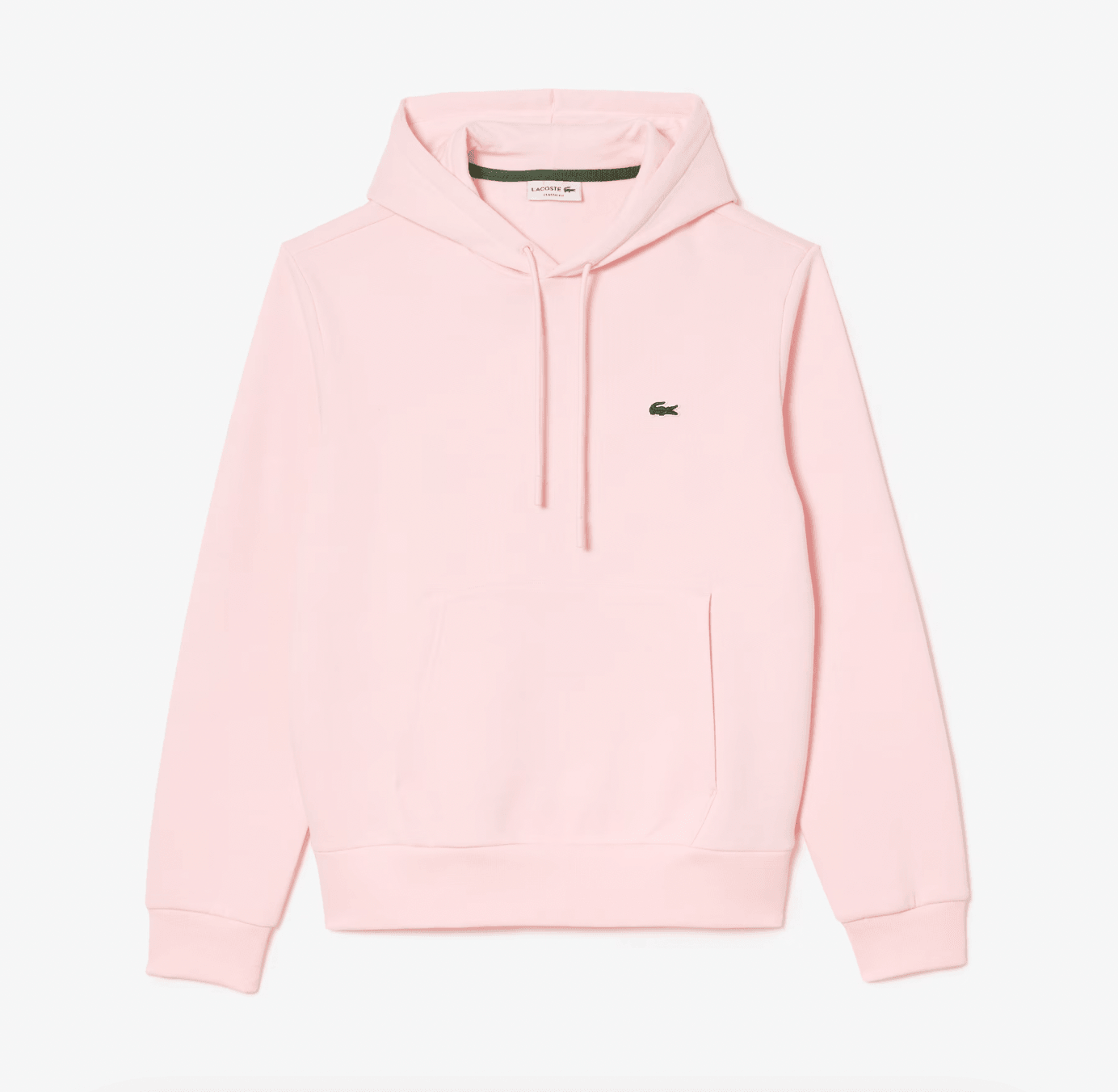 Sweat à capuche Lacoste rose