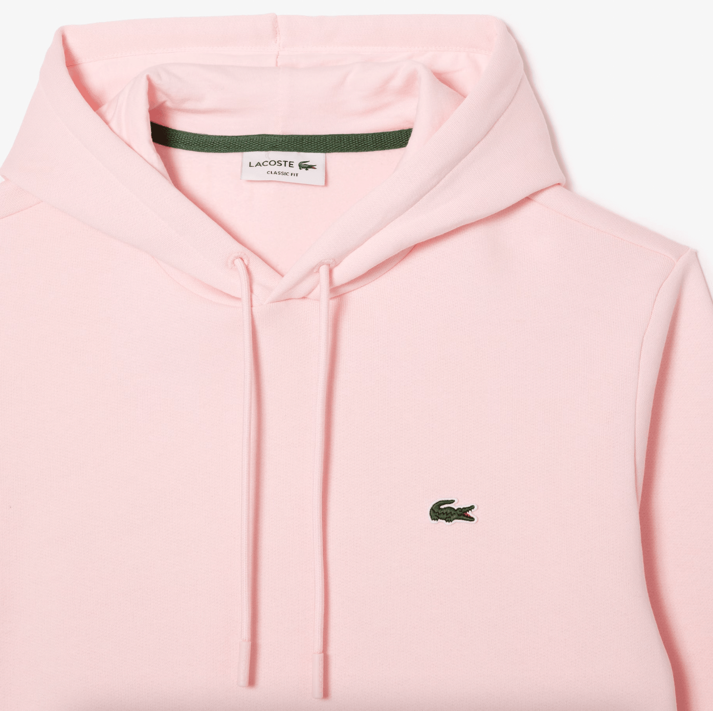 Sweat à capuche Lacoste rose