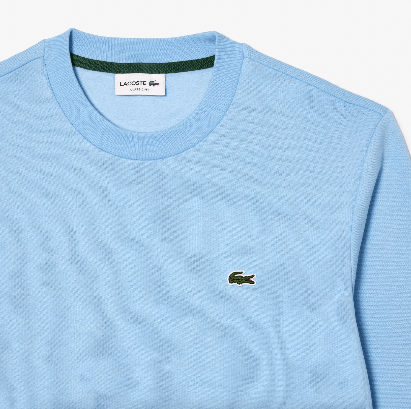 Sweat Lacoste bleu clair