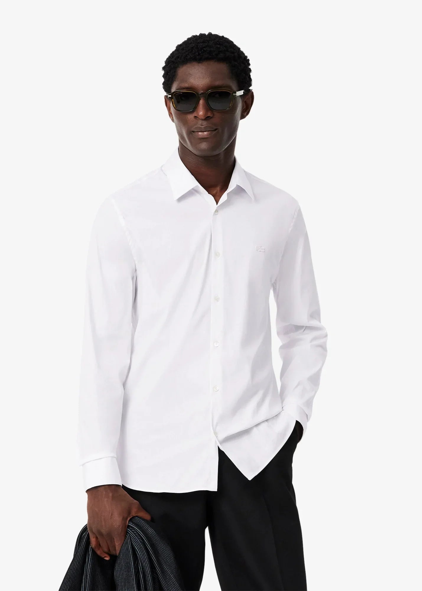 Chemise Lacoste blanche