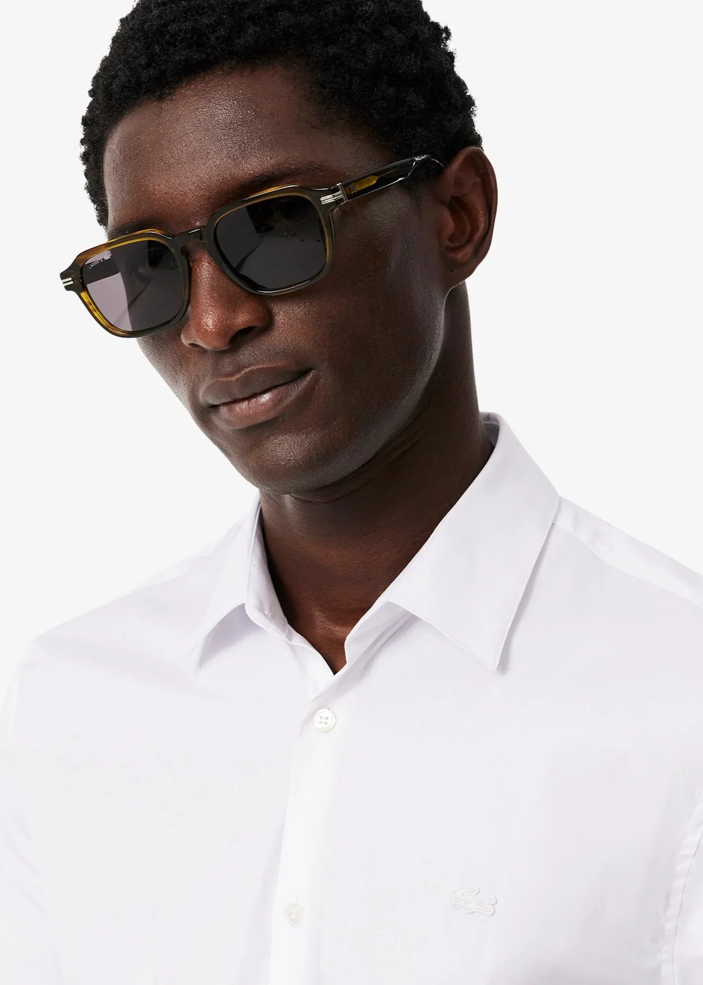 Chemise Lacoste blanche