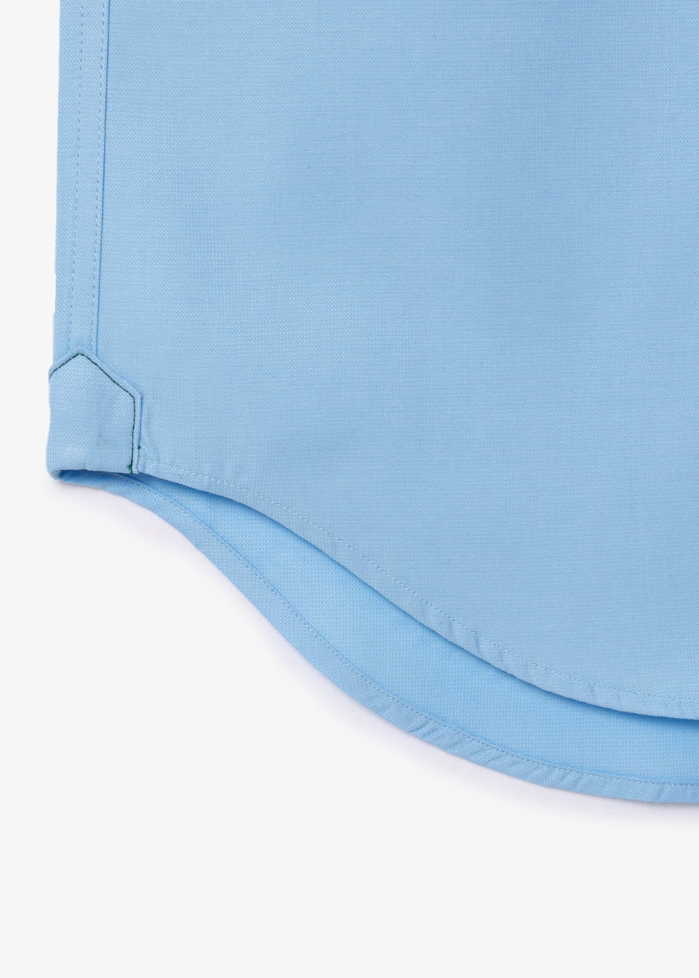 Chemise manches courtes Lacoste bleue ciel