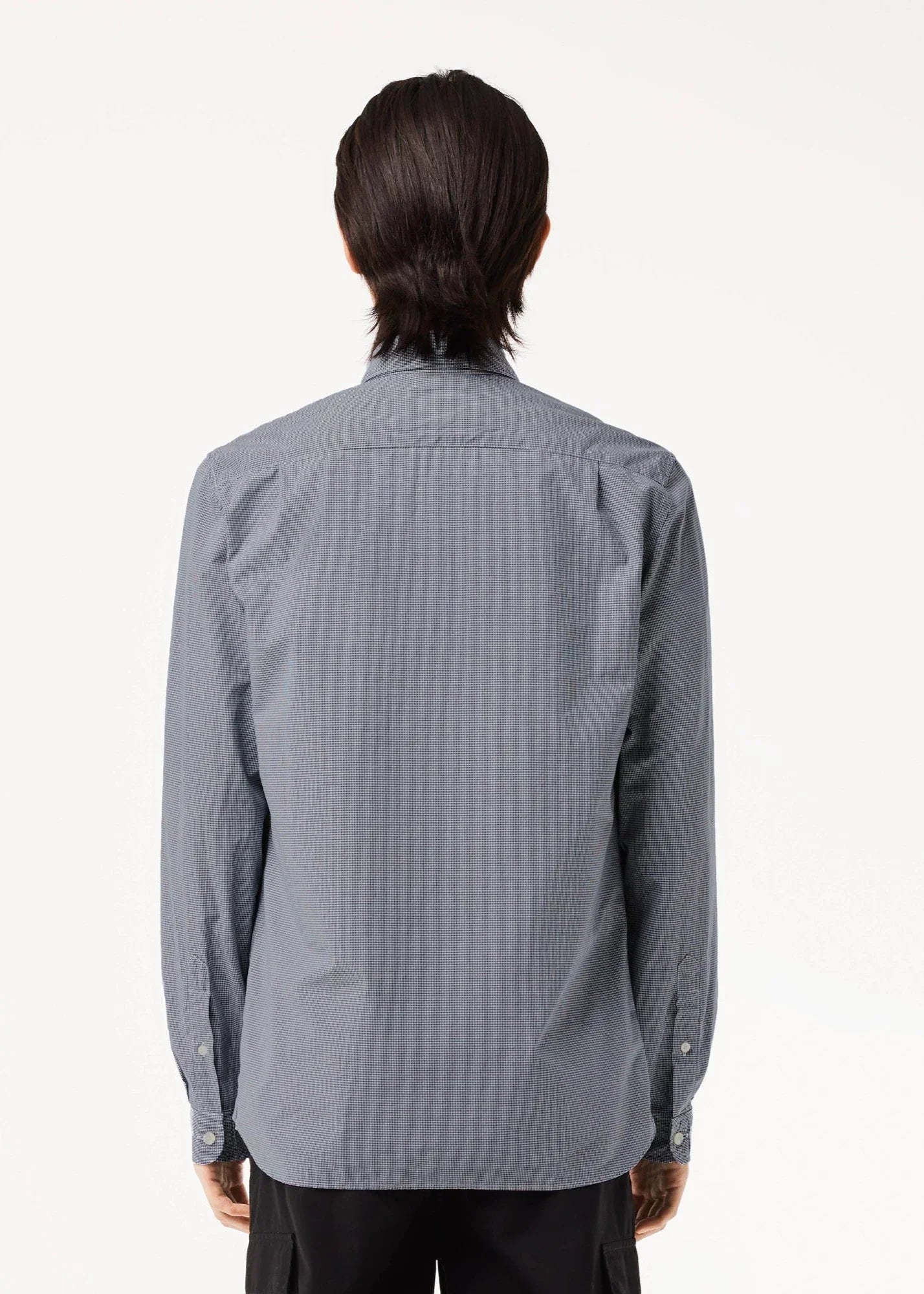 Chemise vichy Lacoste marine