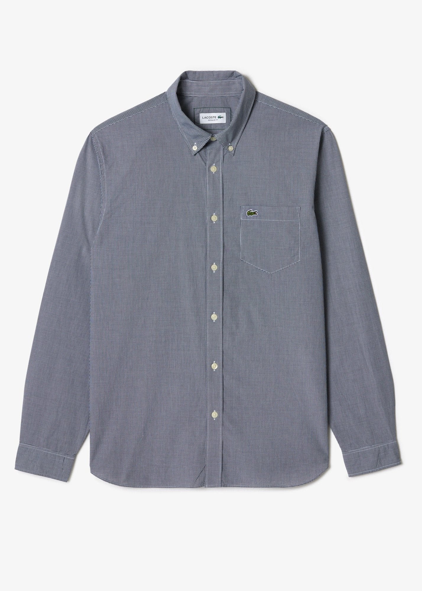 Chemise vichy Lacoste marine