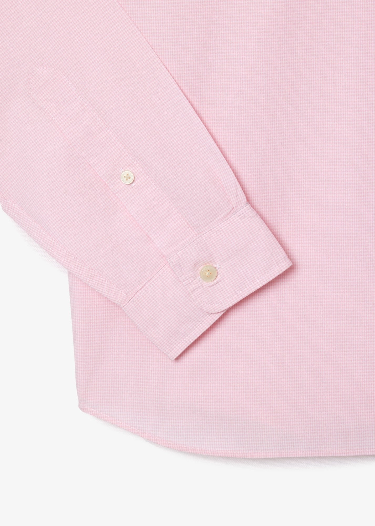 Chemise vichy Lacoste rose