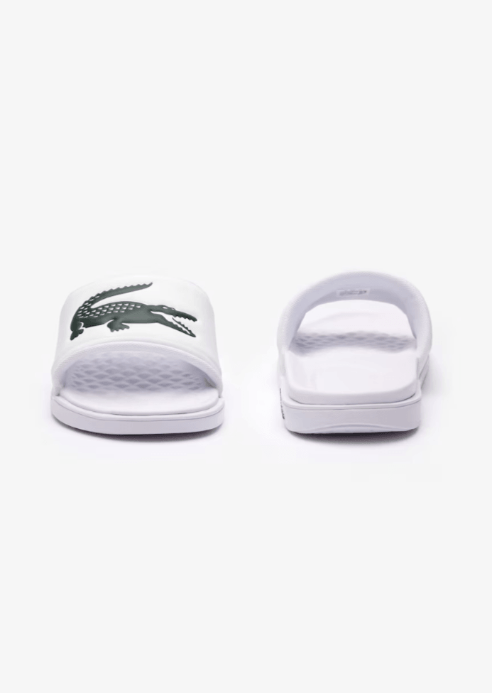Claquettes Lacoste blanches