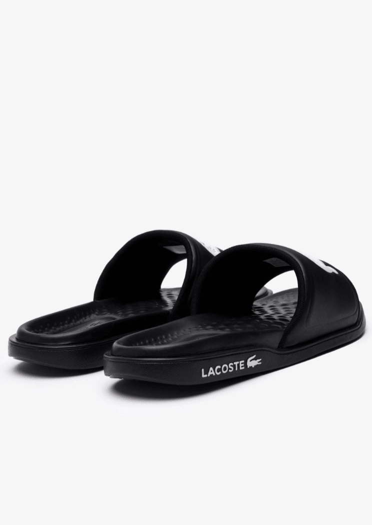 Claquettes Lacoste noires