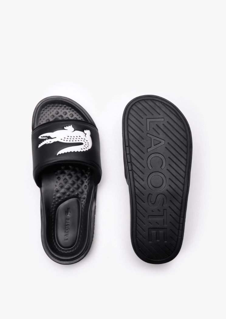 Claquettes Lacoste noires