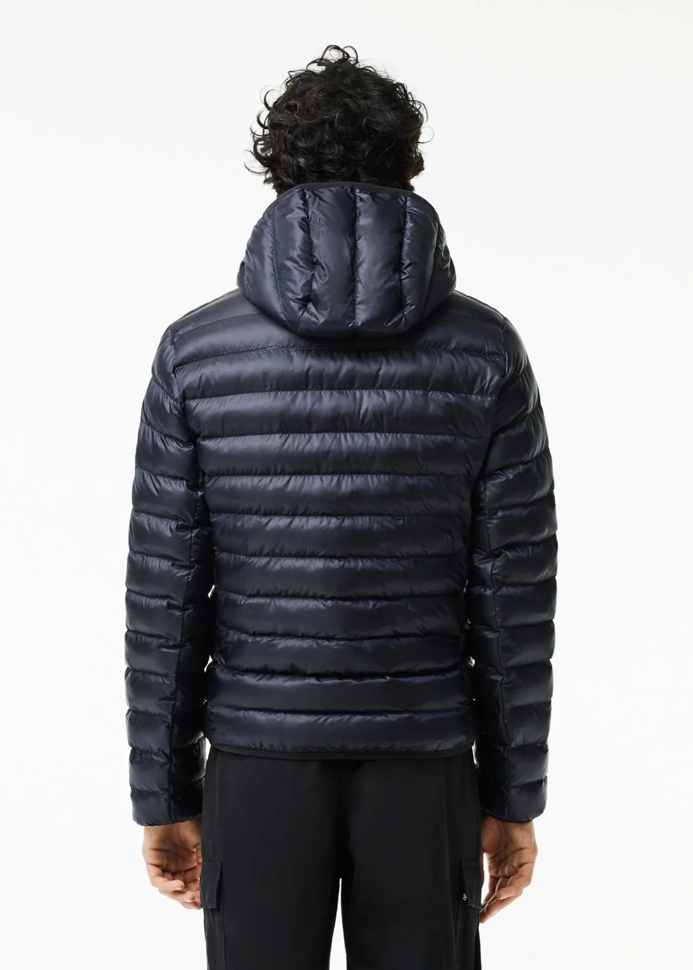 Doudoune à capuche Lacoste marine