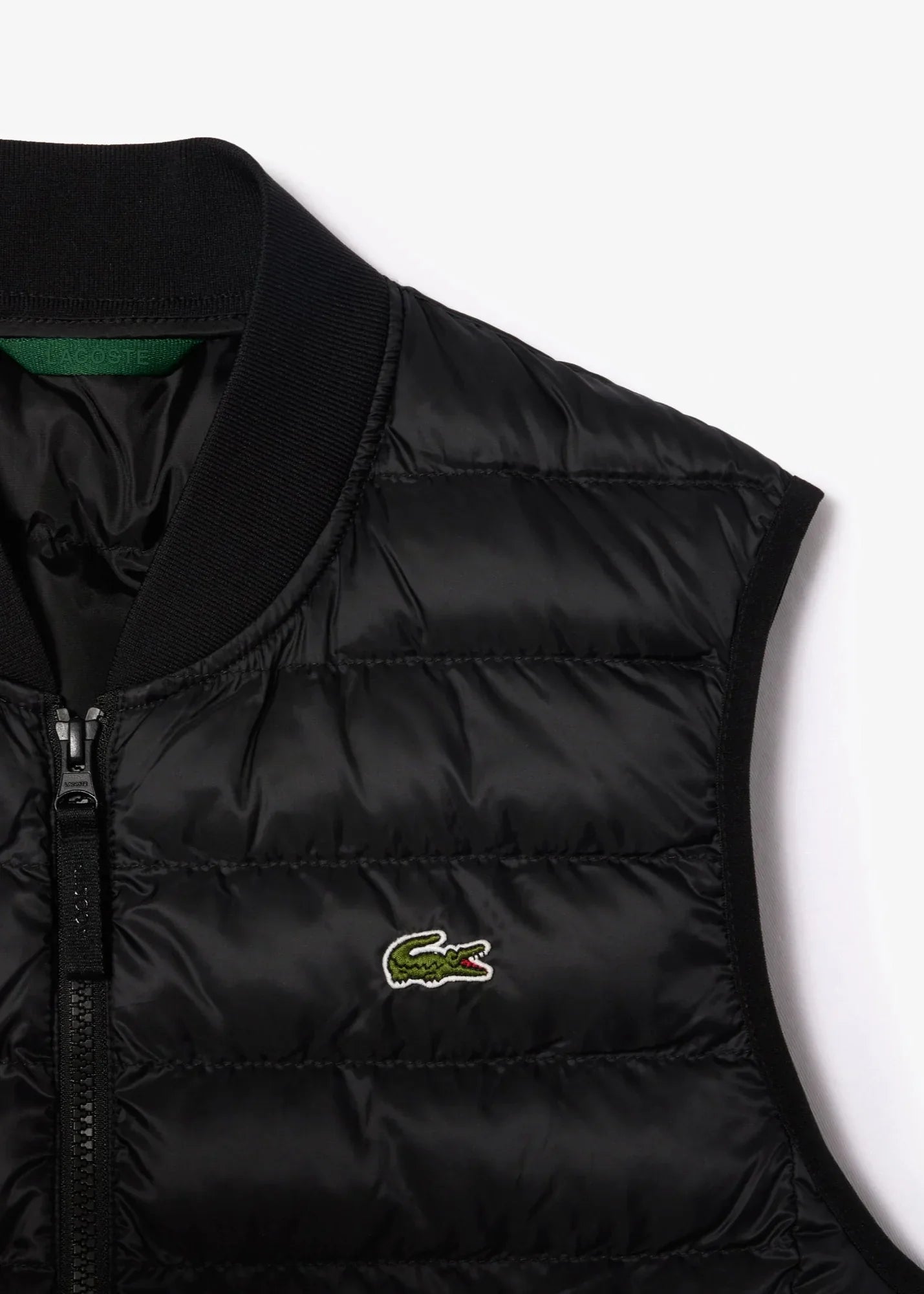 Doudoune sans manches Lacoste noire