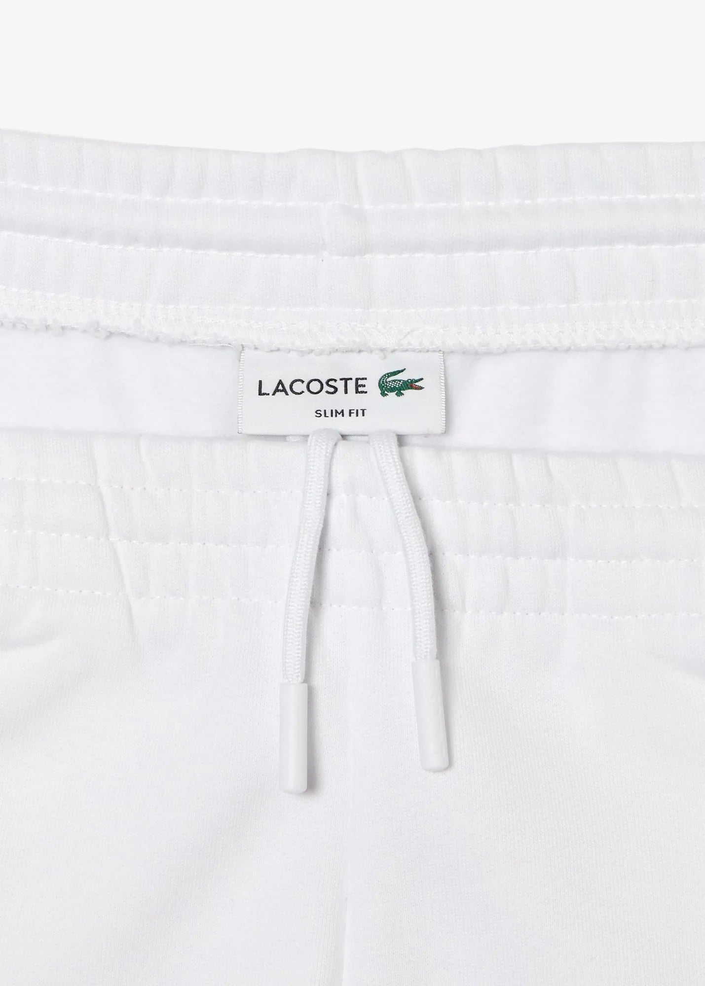 Pantalon de jogging Lacoste blanc