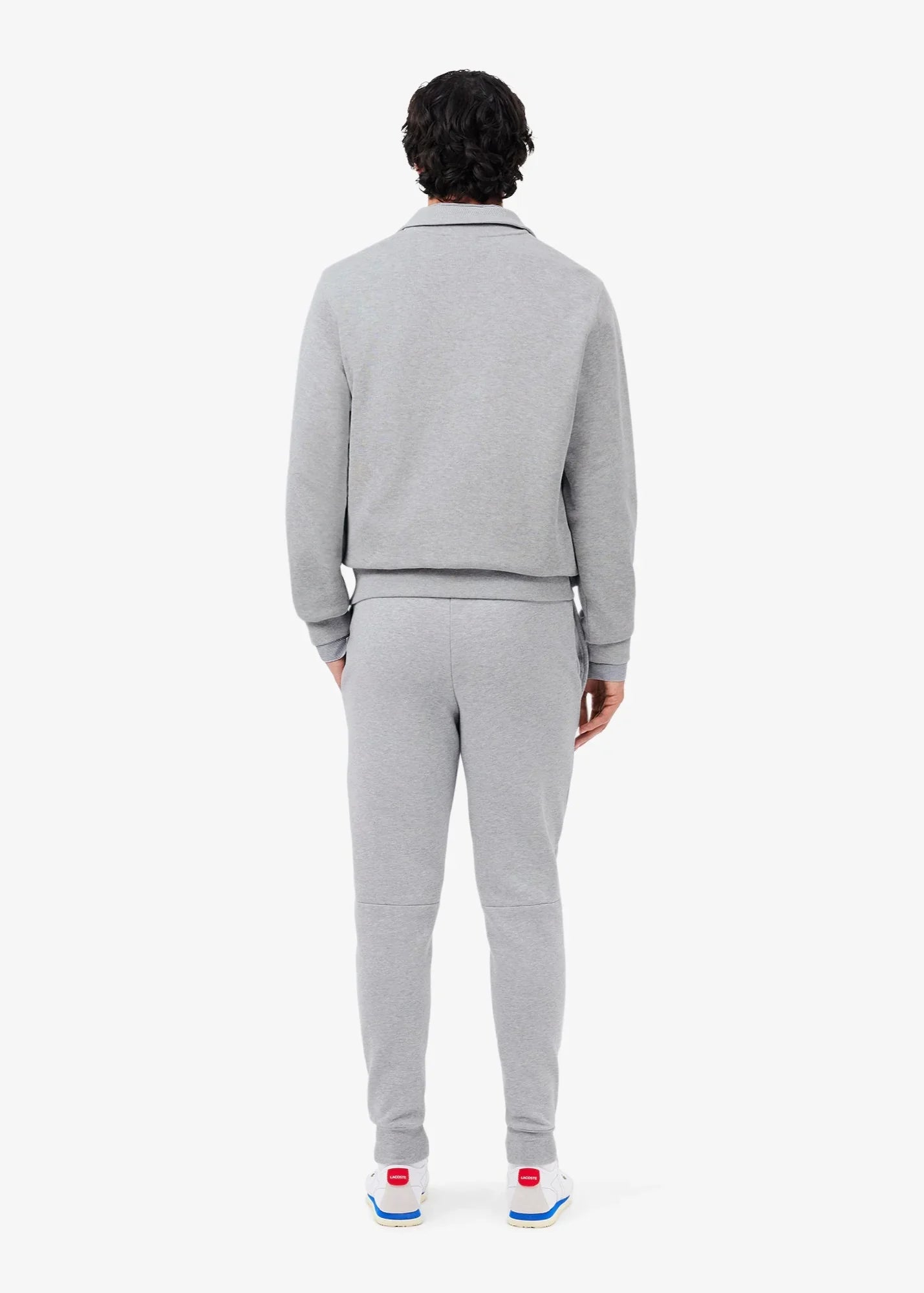 Pantalon de jogging Lacoste gris