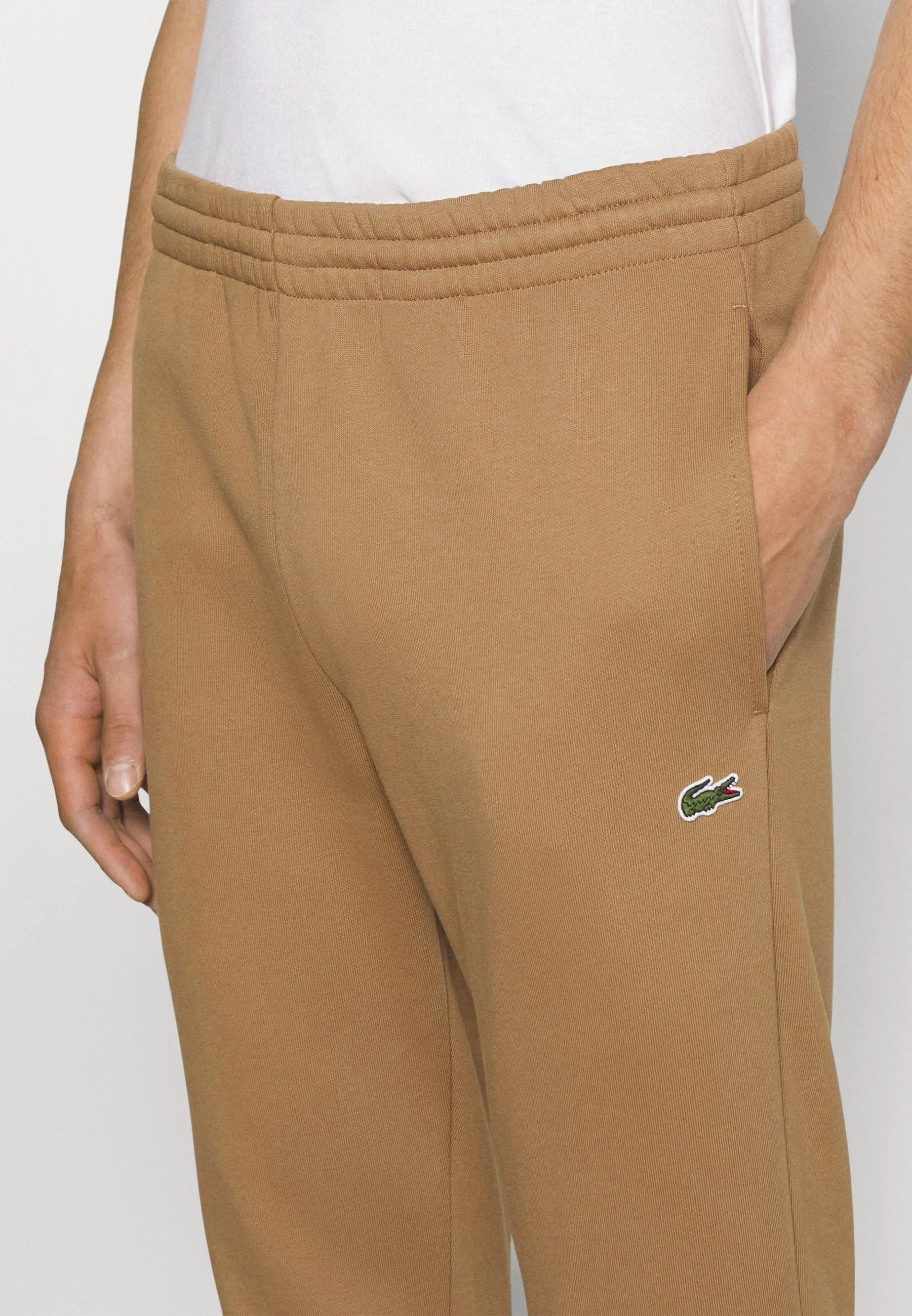 Pantalon de jogging Lacoste marron