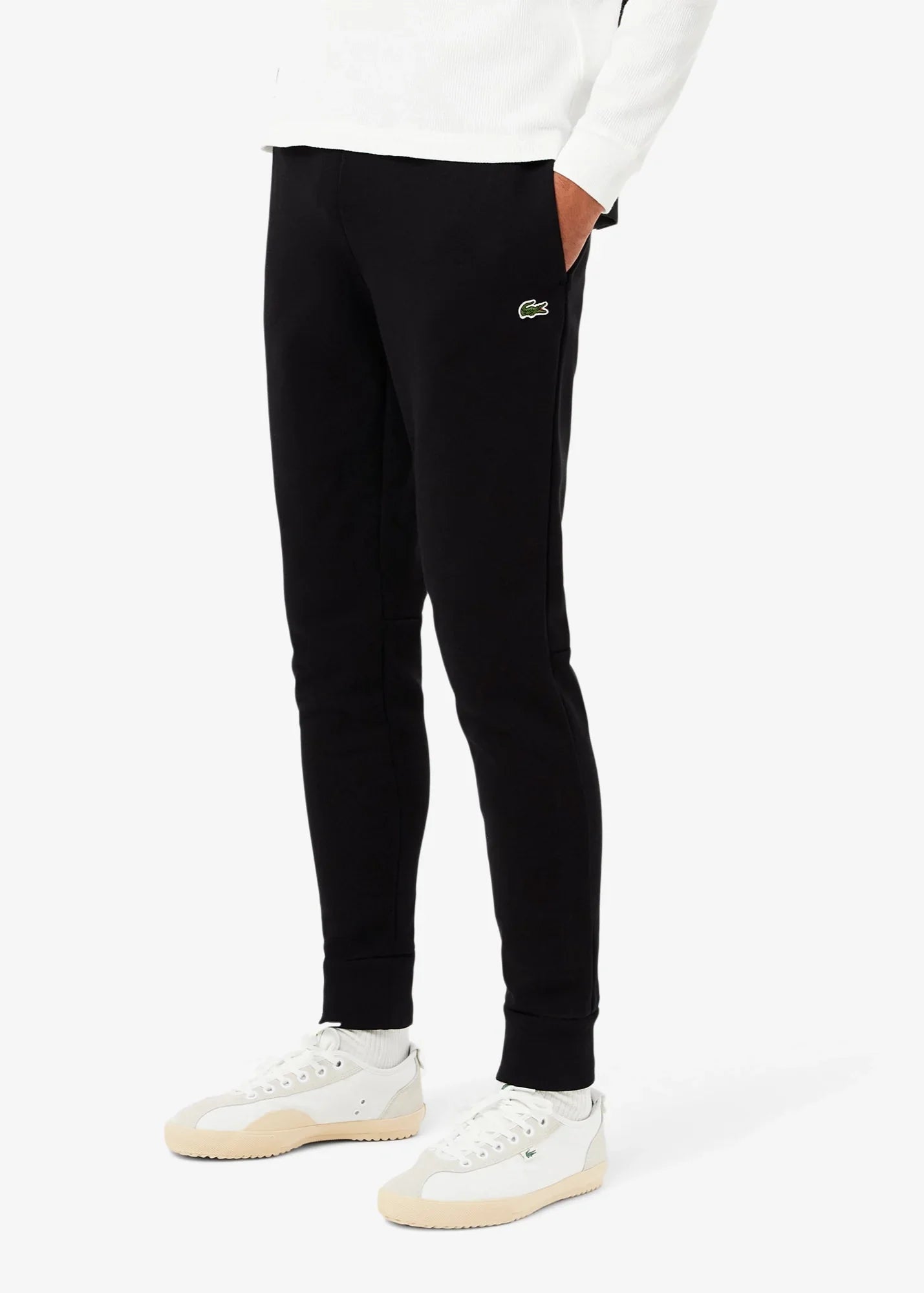 Pantalon de jogging Lacoste noir