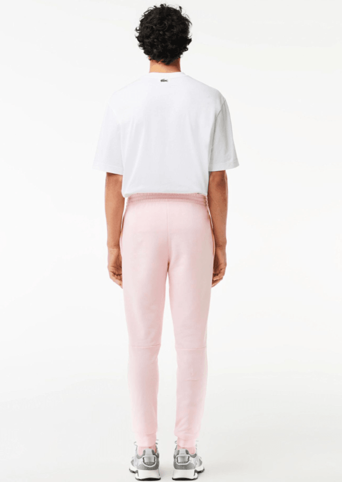Pantalon de jogging Lacoste rose