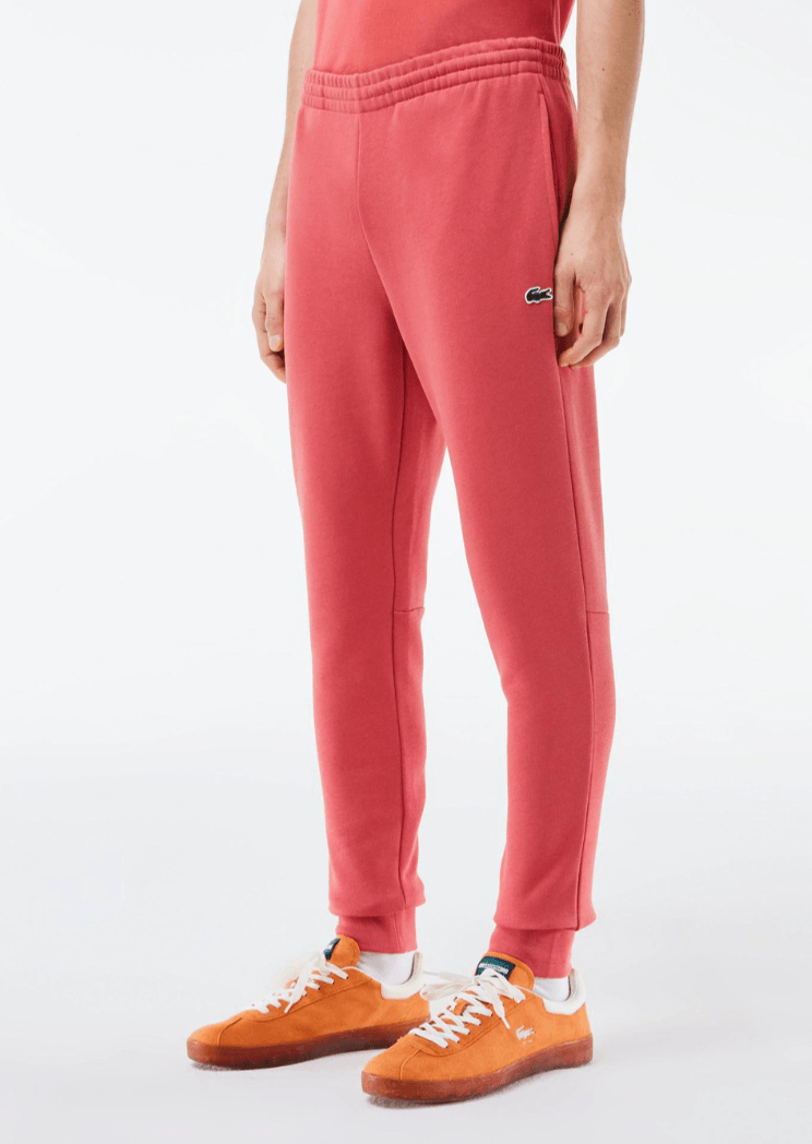 Pantalon de jogging Lacoste rouge