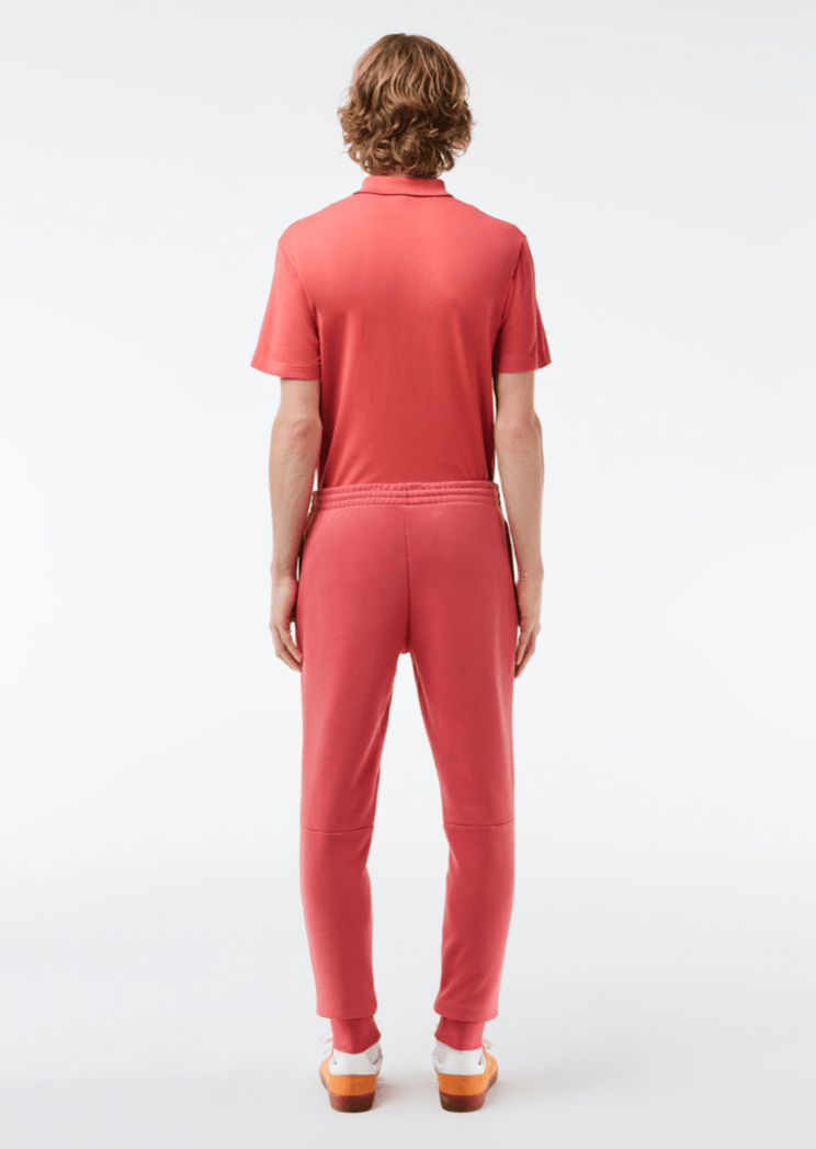 Pantalon de jogging Lacoste rouge