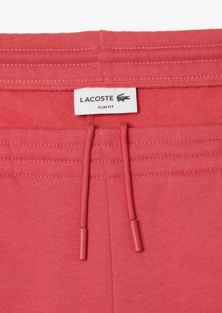 Pantalon de jogging Lacoste rouge