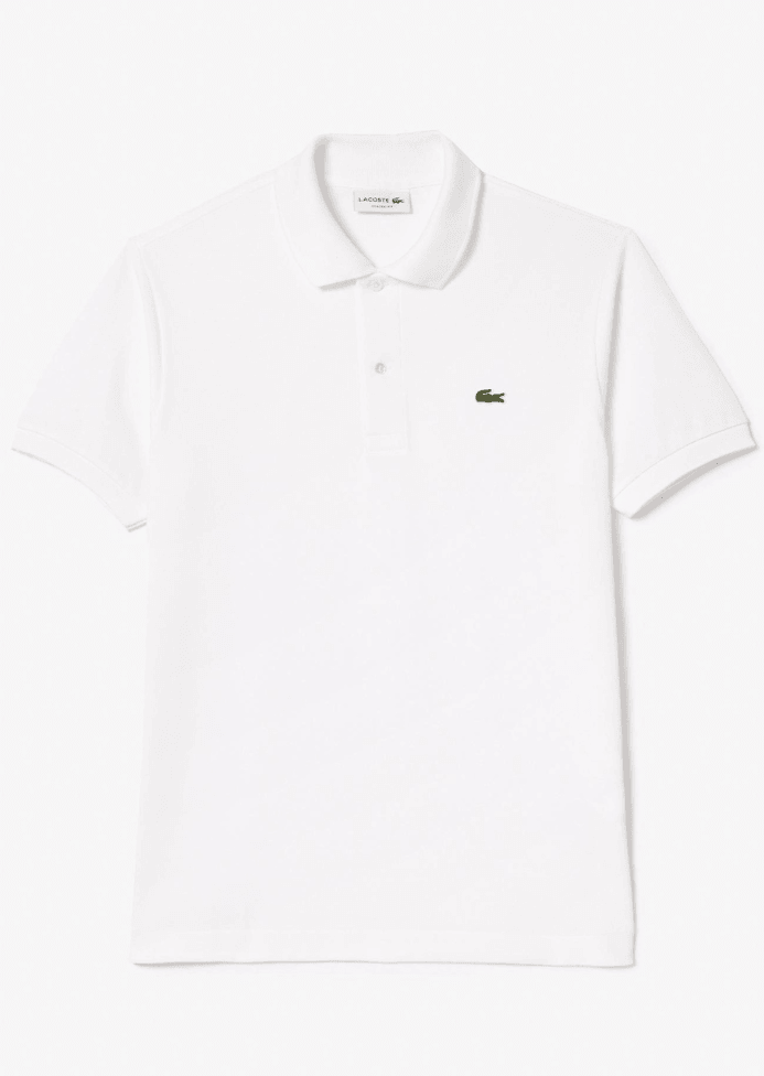 Polo L.12.12 Lacoste blanc