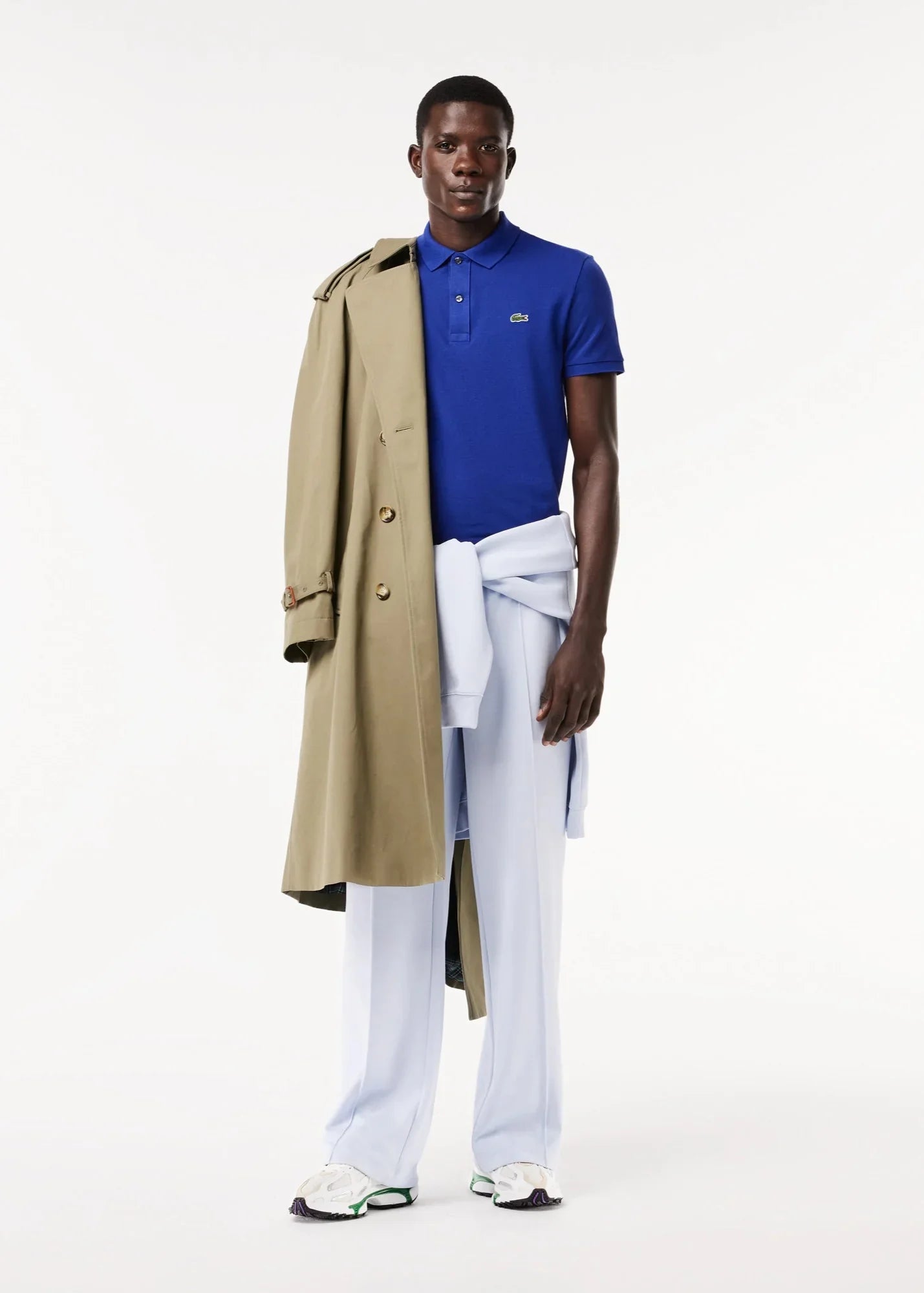 Polo L.12.12 Lacoste bleu foncé