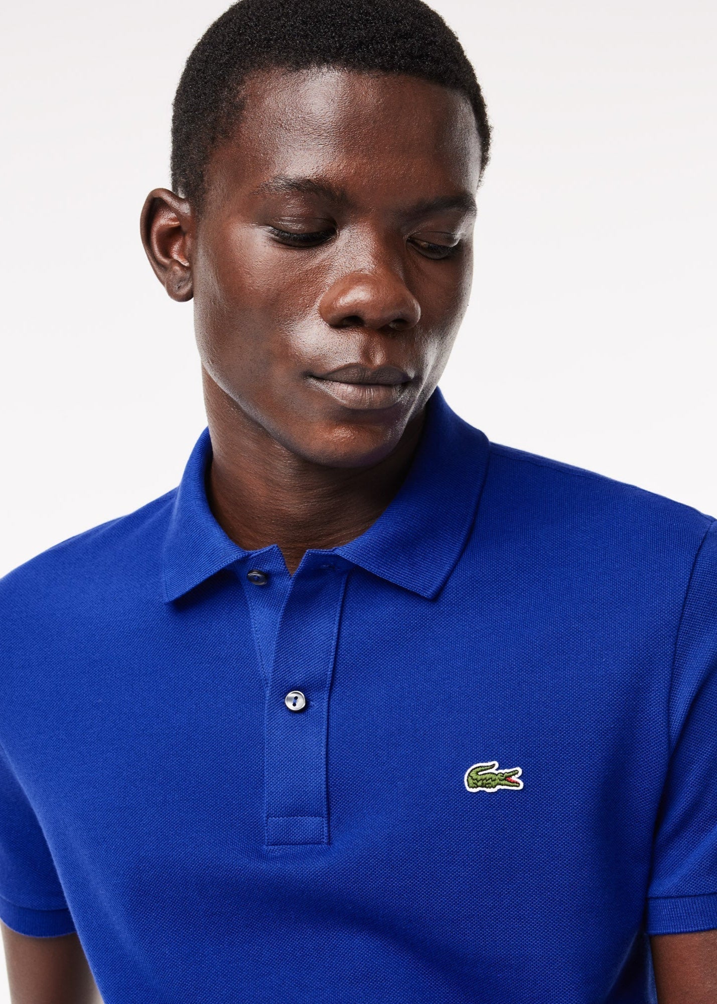 Polo L.12.12 Lacoste bleu foncé