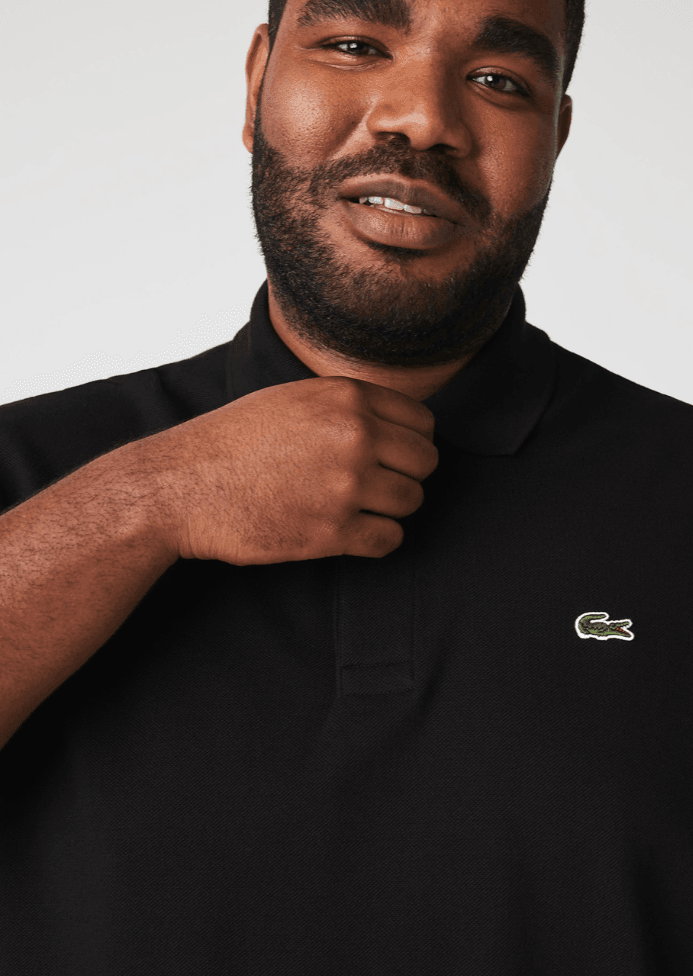 Polo L.12.12 Lacoste noir