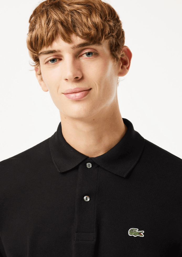 Polo L.12.12 Lacoste noir