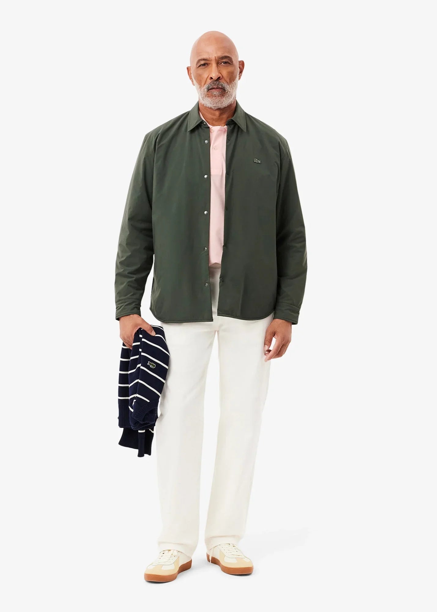 Polo L.12.12 Lacoste rose clair