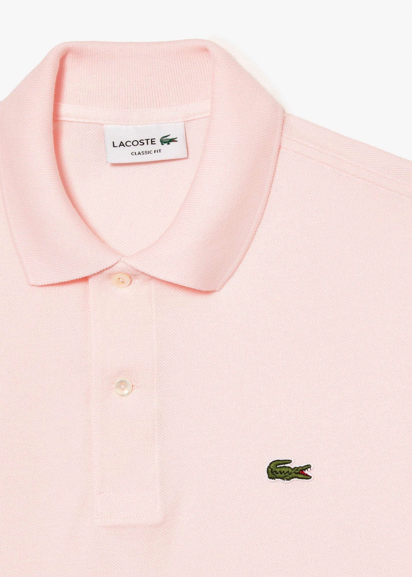 Polo L.12.12 Lacoste rose clair