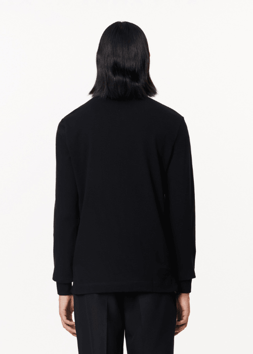 Polo Paris manches longues Lacoste noir