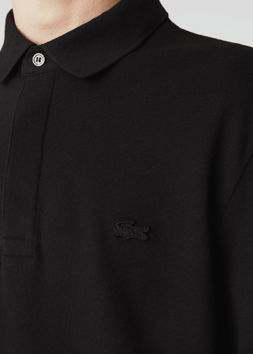 Polo Paris manches longues Lacoste noir