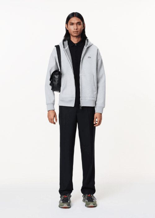 Polo Paris manches longues Lacoste noir