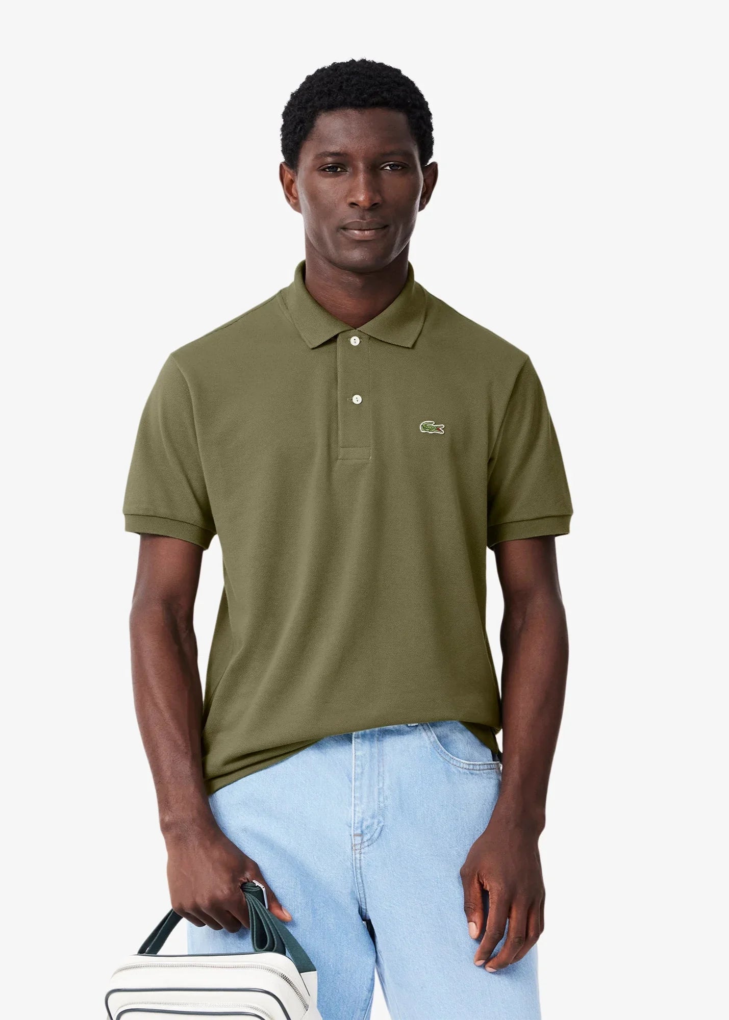 Polo L.12.12 Lacoste kaki