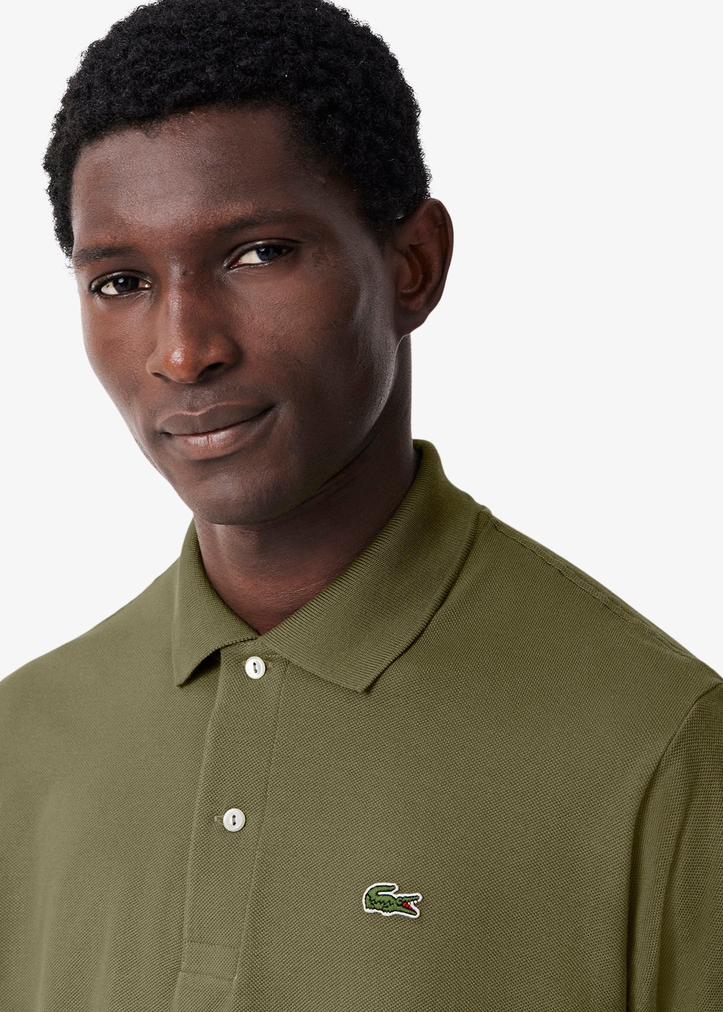 Polo L.12.12 Lacoste kaki