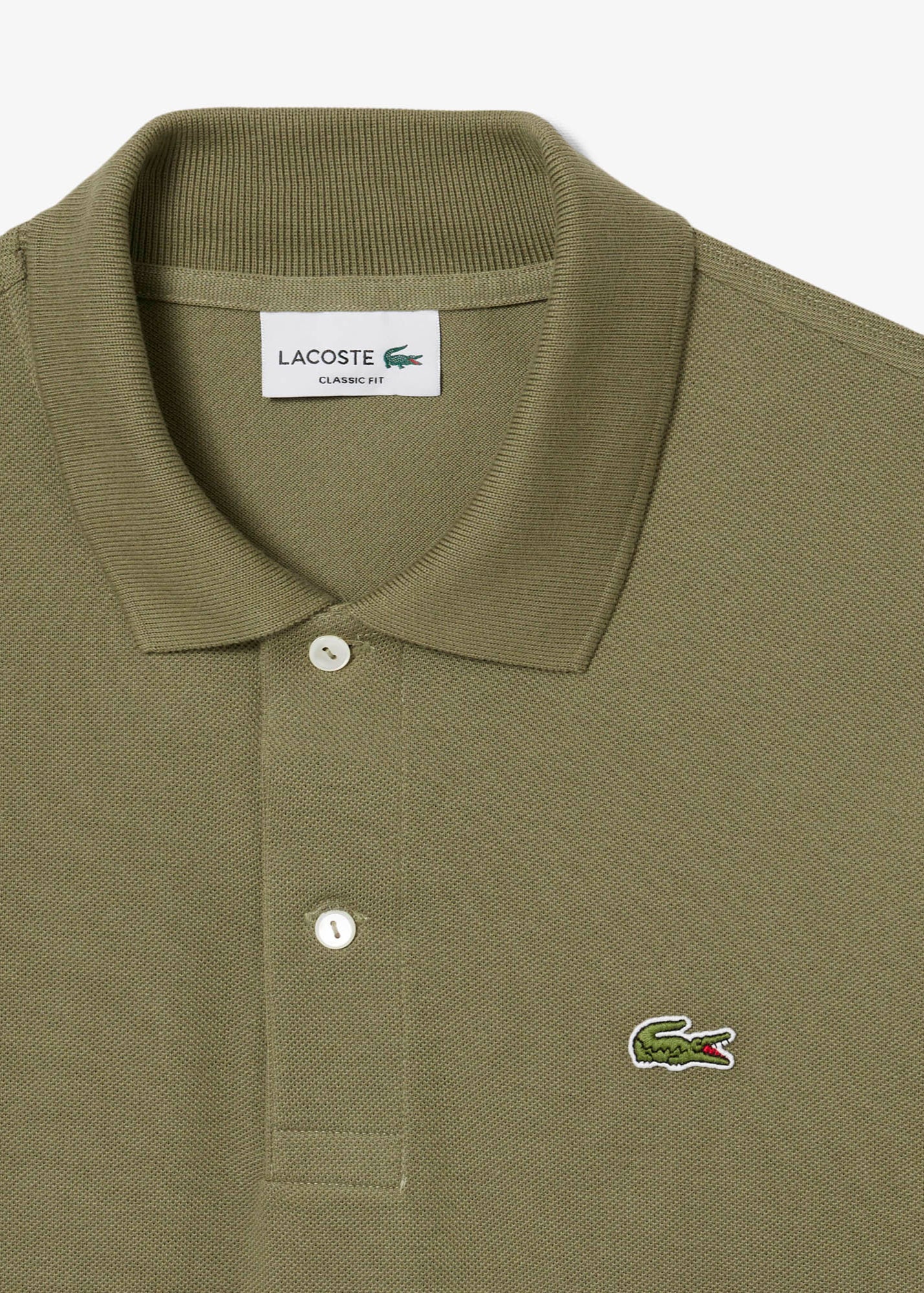 Polo L.12.12 Lacoste kaki