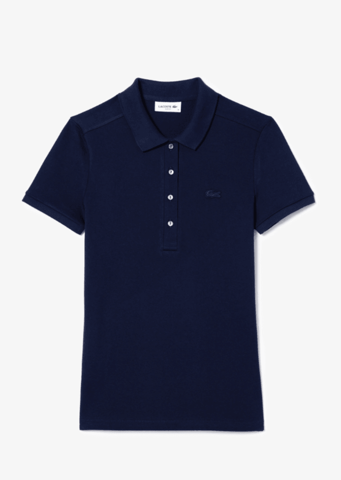 Polo femme Lacoste marine