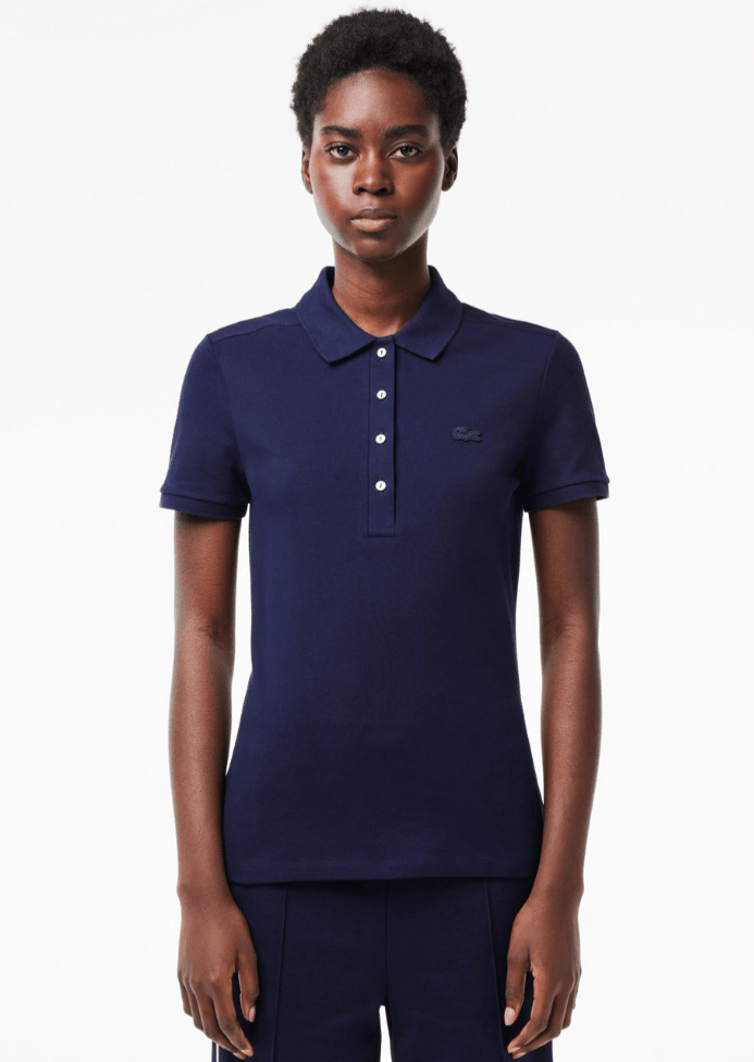 Polo femme Lacoste marine