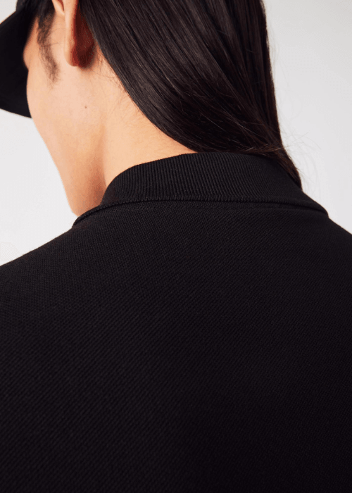Polo manches longues Lacoste noir