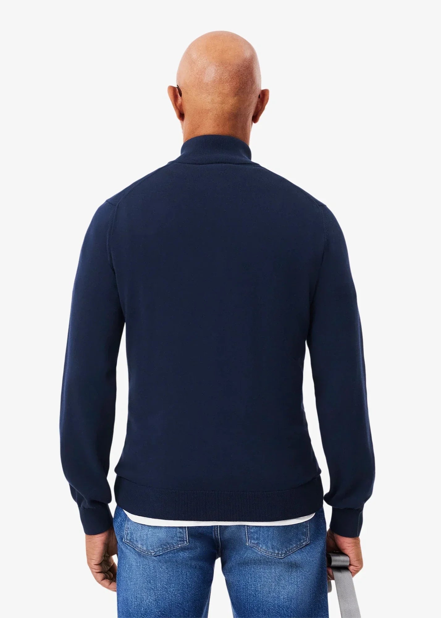 Pull camionneur Lacoste marine