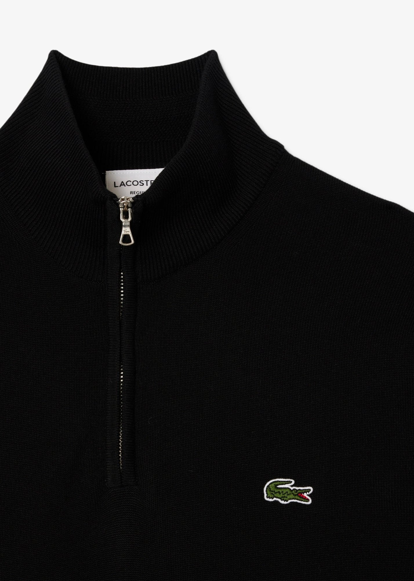 Pull camionneur Lacoste noir