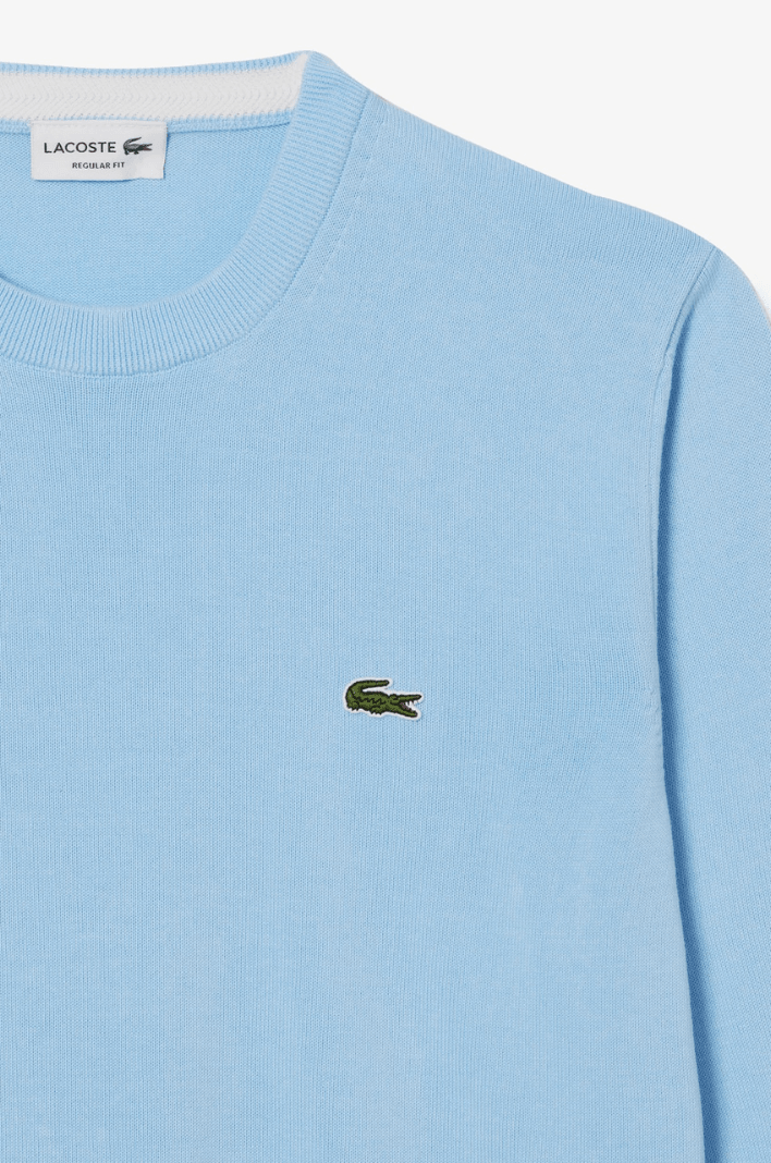Pull Lacoste bleu clair
