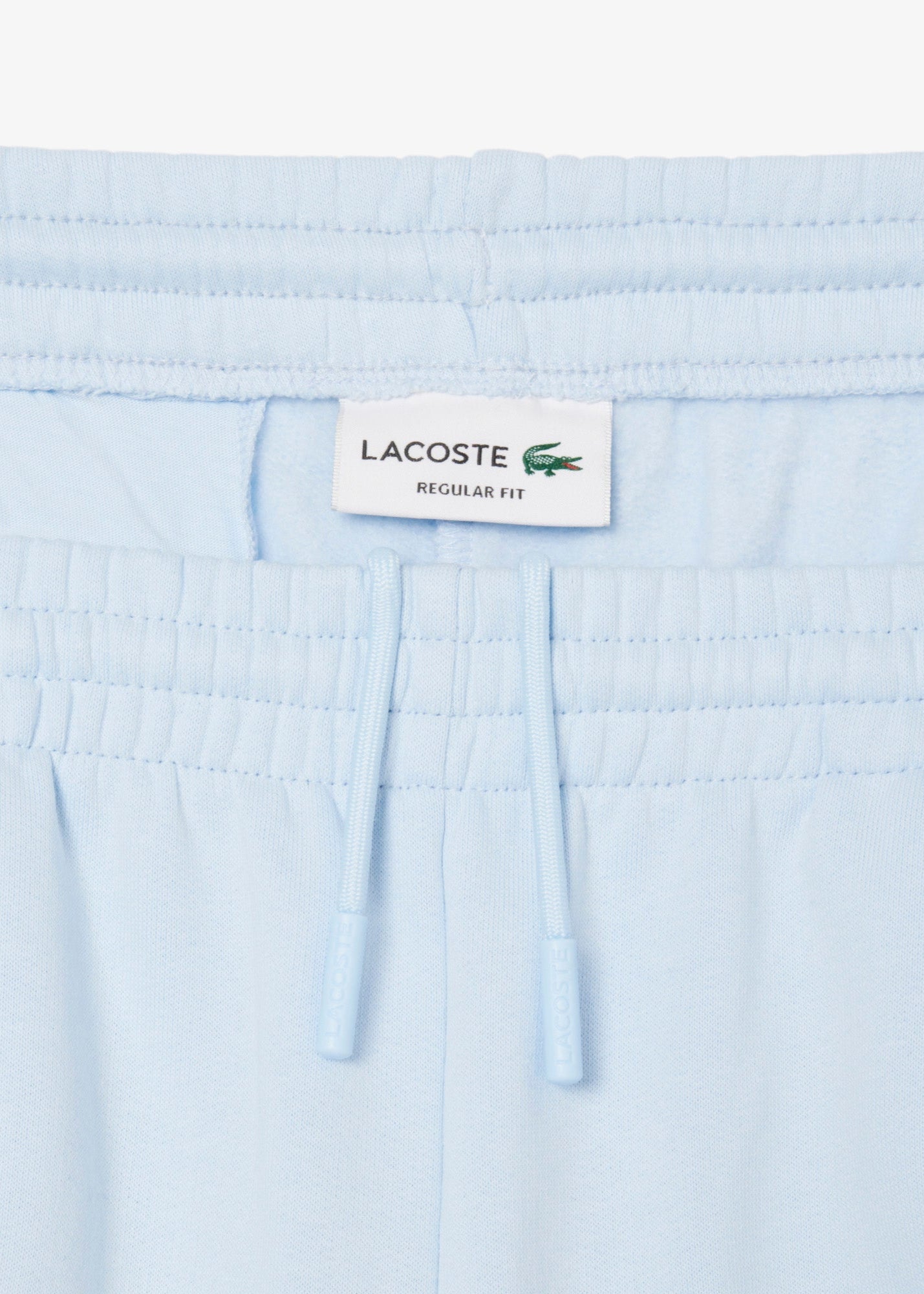 Short Lacoste bleu en molleton