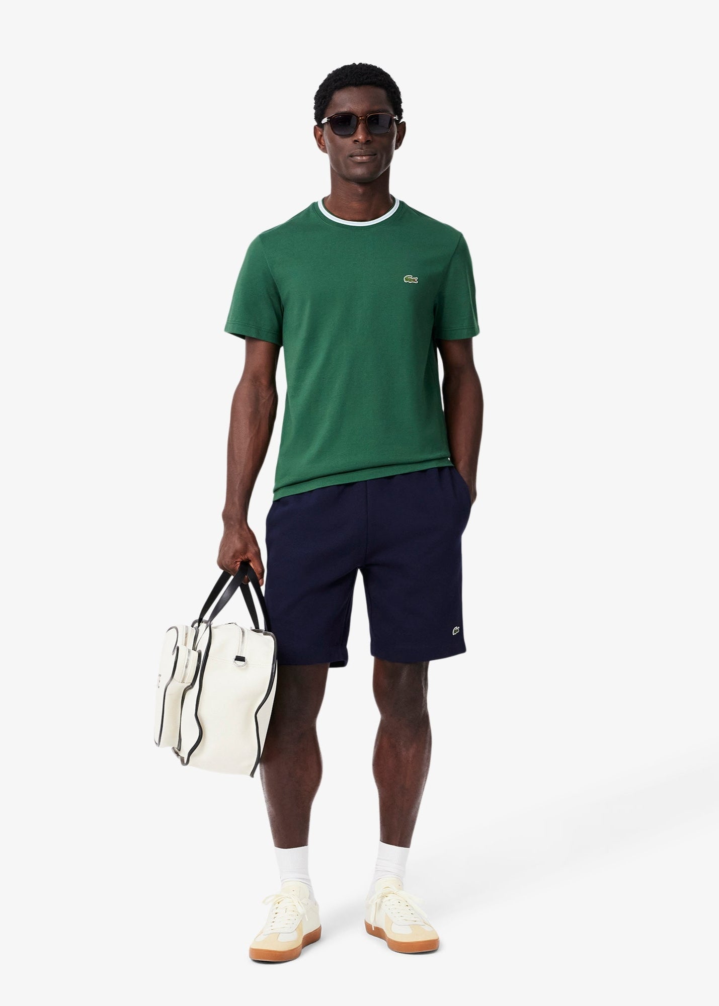 Short Lacoste marine