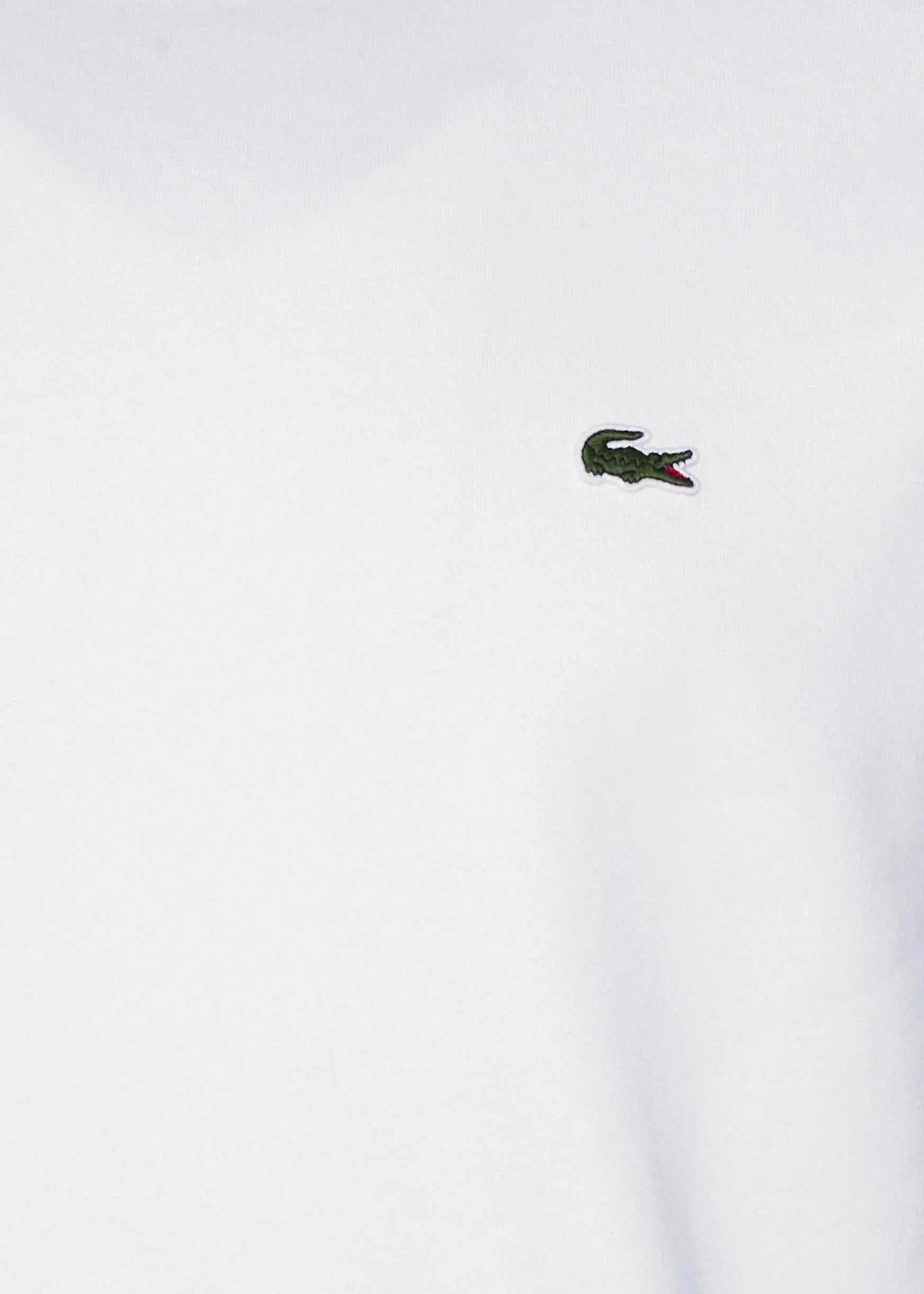 Sweat Lacoste blanc