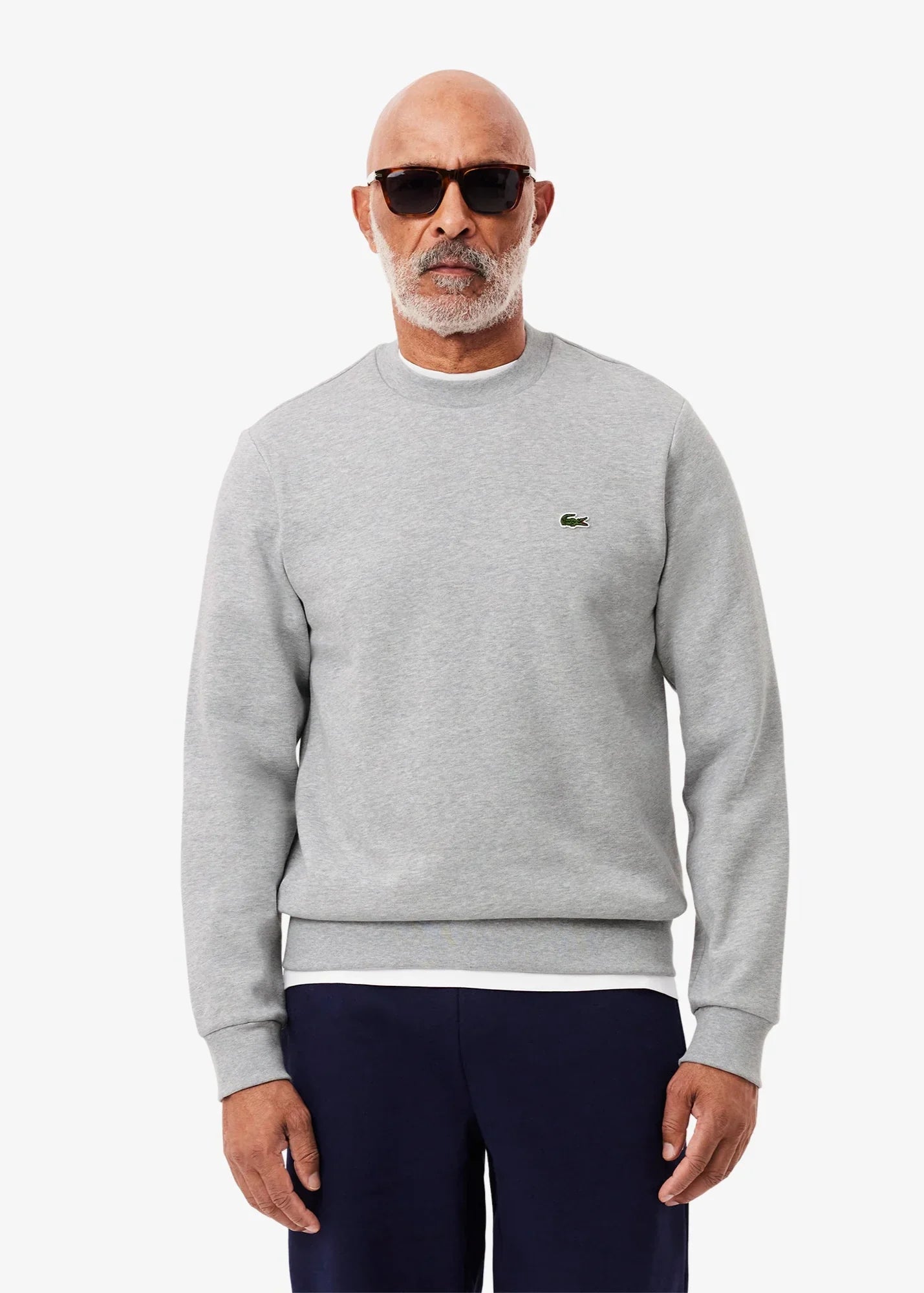 Sweat Lacoste gris