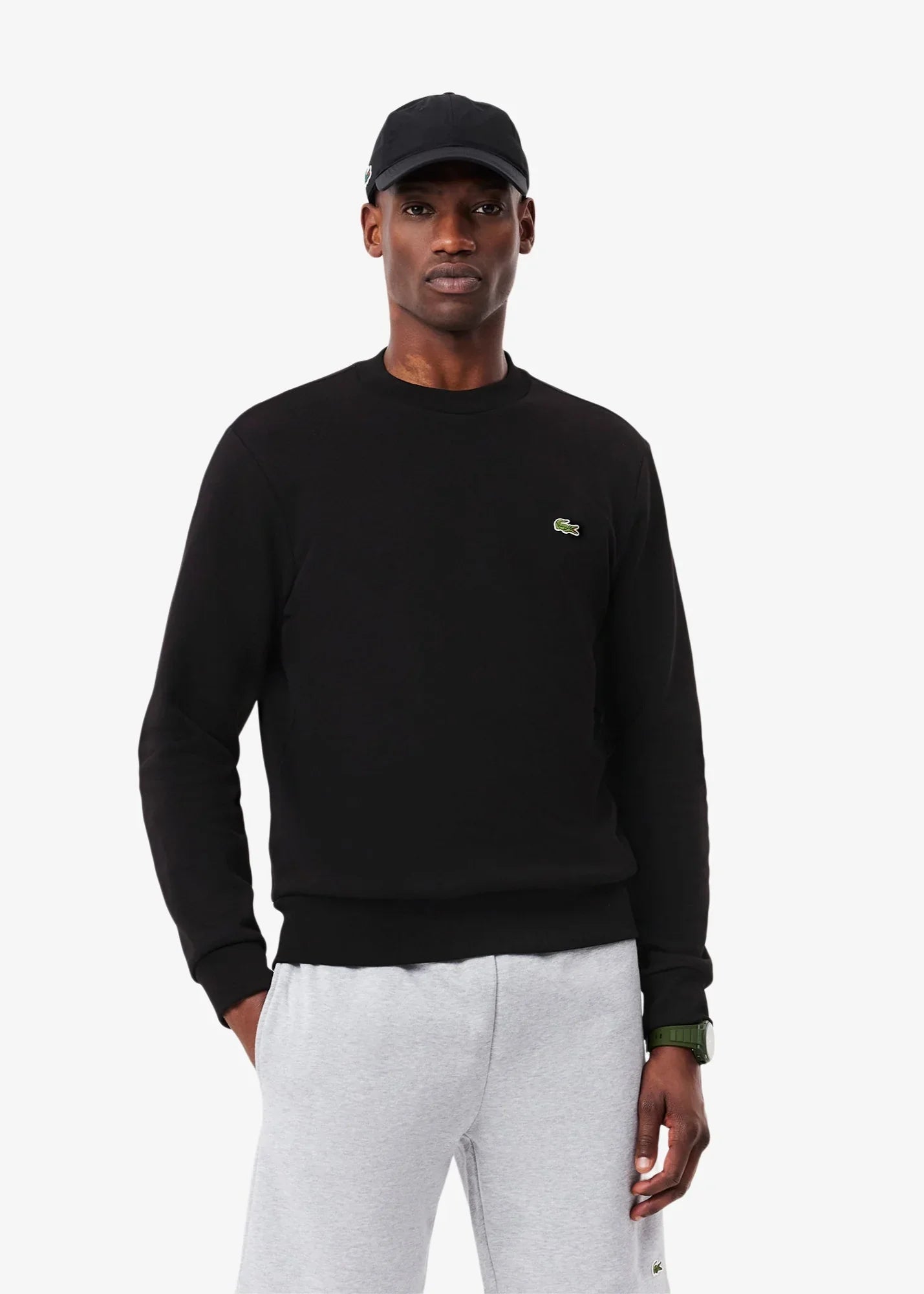 Sweat Lacoste noir