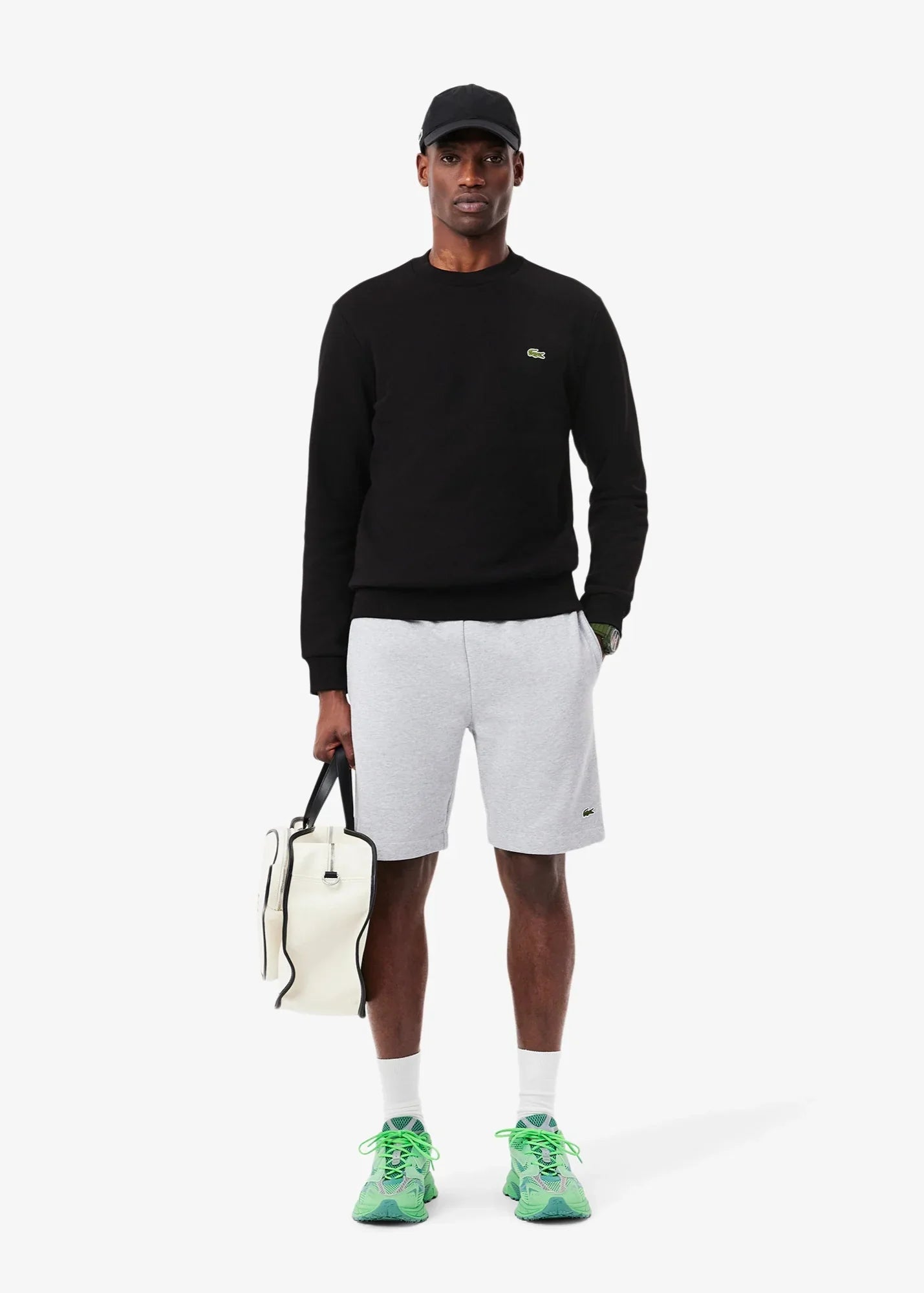 Sweat Lacoste noir