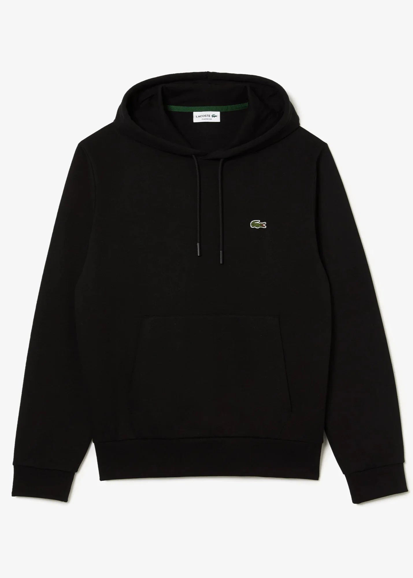 Sweat à capuche Lacoste noir