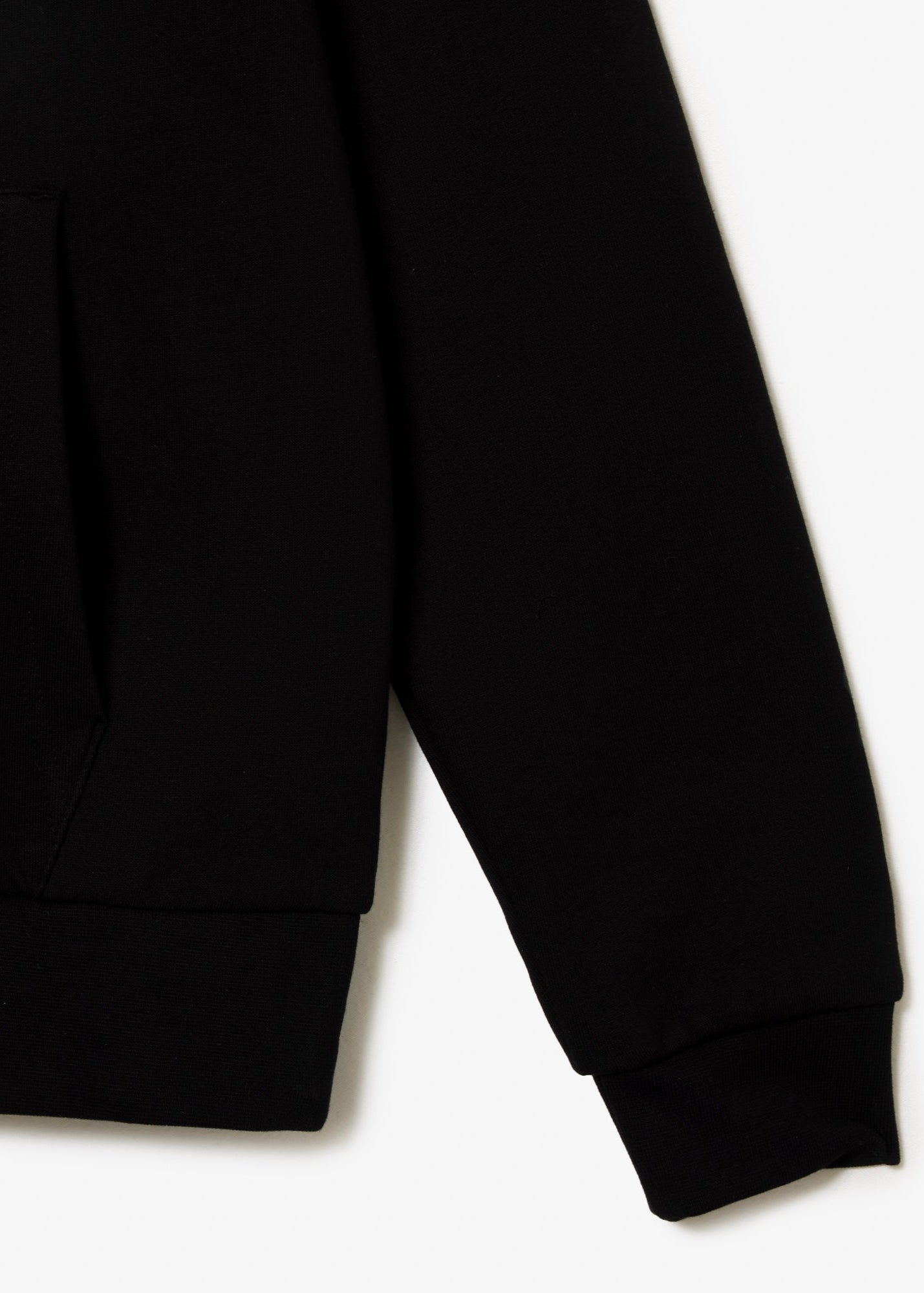 Sweat à capuche Lacoste noir